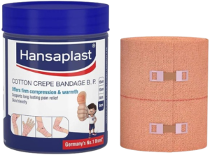 Hansaplast Cotton Crepre Bandage B.P. 6cmx4mtr