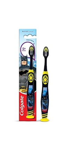 kids 5+ brush batman colgate