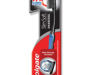 slim soft charcol brush