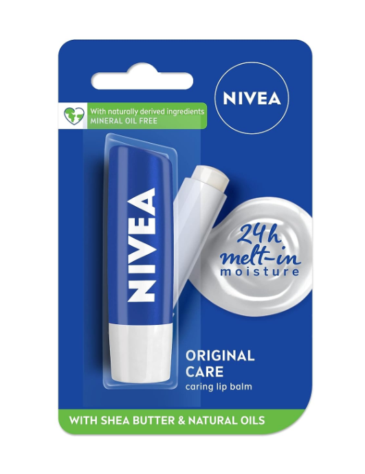 NIVEA ORIGINAL CARE 4.8G LIP BALM