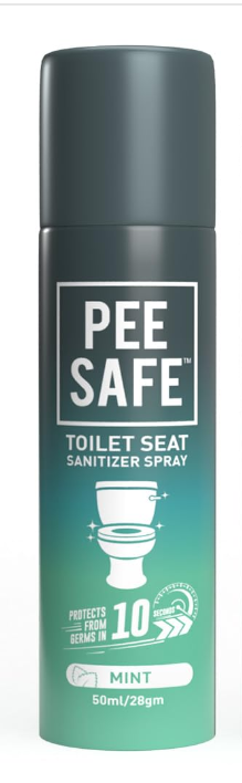 PEESAFE TOILET SEAT SANITIZER SPRAY 50 ML