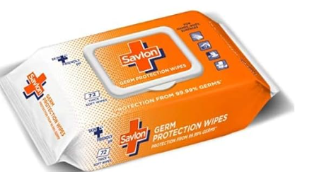 SAVLON GERM PROTECTION WIPES 2