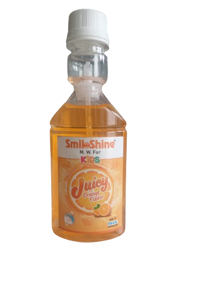 SMILOSHINE MOUTHWASH FOR KIDS (JUICY ORANGE FLAVOUR)