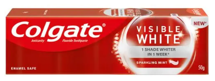 COLGATE VISIBLE WHITE TOOTHPASTE 1