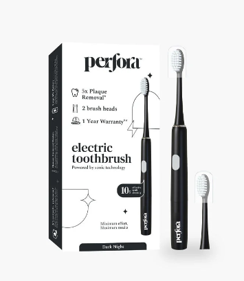 PERFORA ELECTRIC TOOTHBRUSH(BLACK)