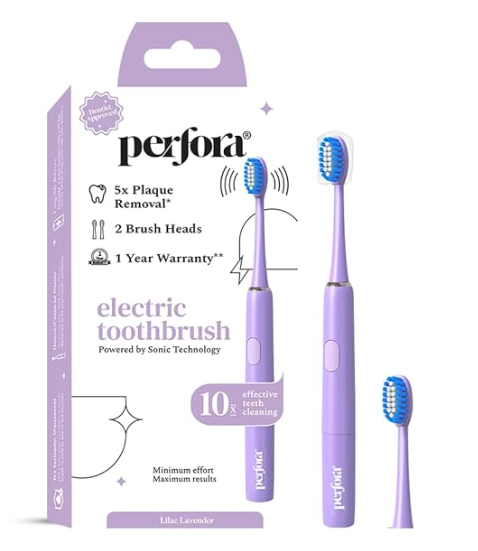 PERFORA ELECTRIC TOOTHBRUSH(LOVENDER)