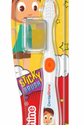 DENTOSHINE STICKY TOOTHBRUSH AGES 2+
