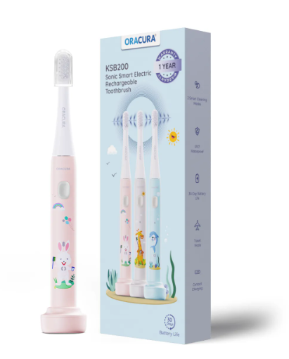 KIDS ELECTRIC TOOTHBRUSH-KSB200PH,SB200 SONIC LITE