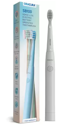 SB100 GRAY-ELECTRONIC TOOTHBRUSH