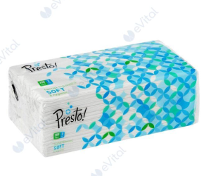 Presto Soft And Hygienic 2ply Facial Tissues (200 Piece)