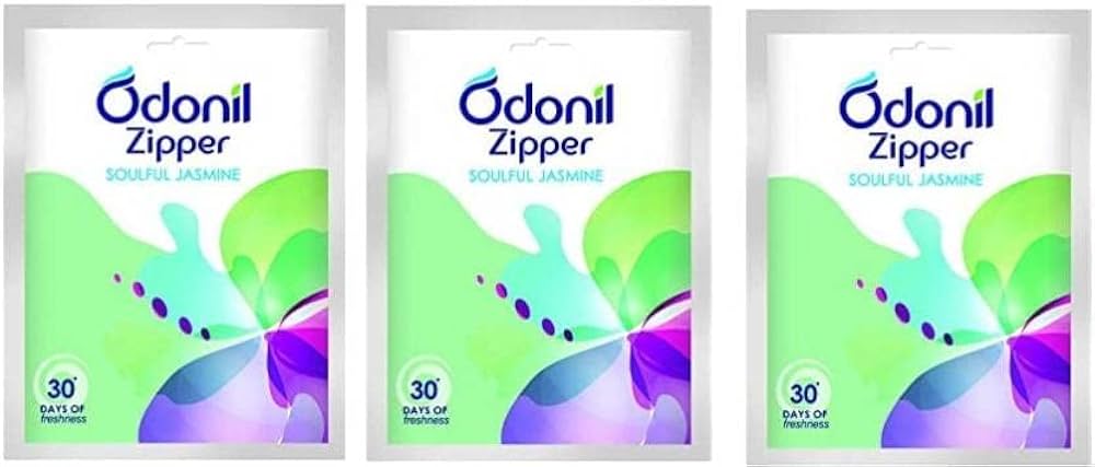 Odonil Zipper Soulful Jasmine Air Freshener