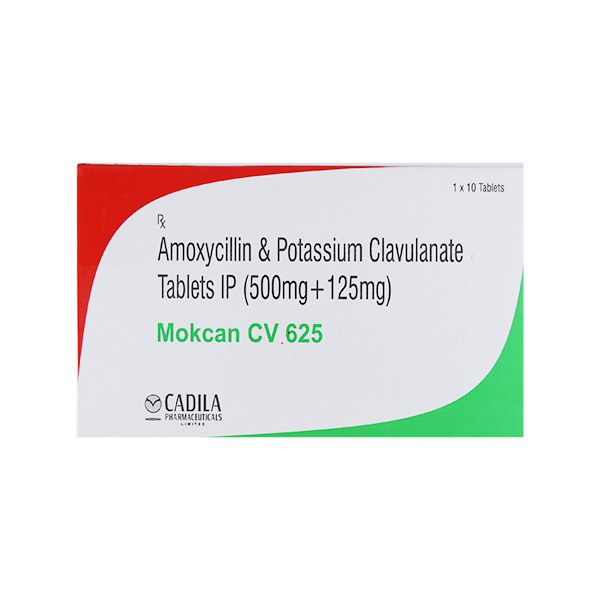 Mokcan CV 625 Tab(1 strip of 10 tablet)