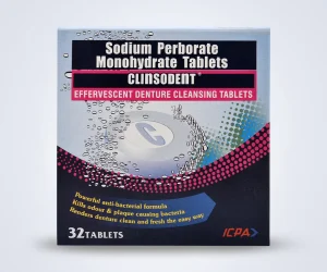 Clinsodent Tablet – Dental Cleanser for Dentures
