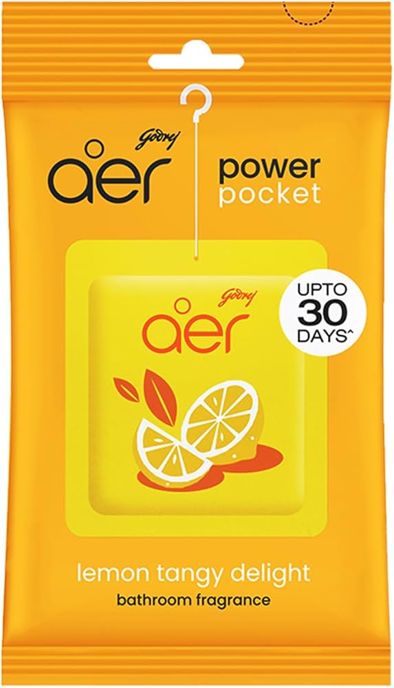 Godrej Aer Power Pocket Sea Breeze, Lemon Tangy Delight, Berry Rush