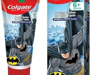 Kids 6+ Batman Toothpaste + Premia – Fluoride Toothpaste for Strong Teeth & Cavity Protection
