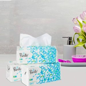 Presto! 2 Ply Facial Tissues Soft