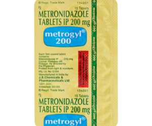 Metrogyl 200 mg Tablet – Metronidazole 200 mg