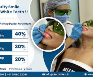 Teeth whitening offers at DENTISTIUM - Voucher Price